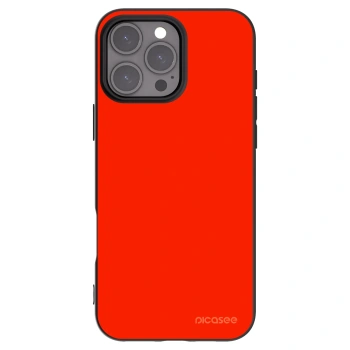 Picasee silikónový čierny obal pre Apple iPhone 16 Pro Max - Maranello Red