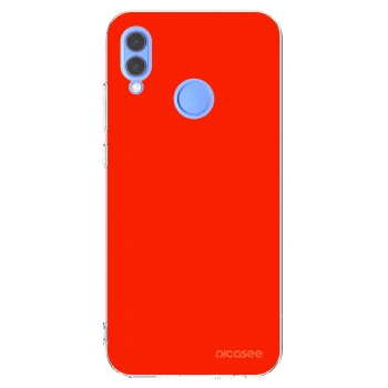 Picasee silikónový prehľadný obal pre Huawei P Smart 2019 - Maranello Red