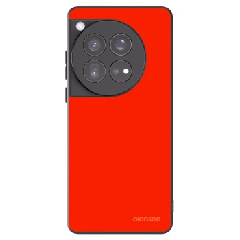 Picasee silikónový čierny obal pre OnePlus 12 5G - Maranello Red
