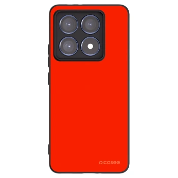 Picasee silikónový čierny obal pre Xiaomi 14T Pro - Maranello Red