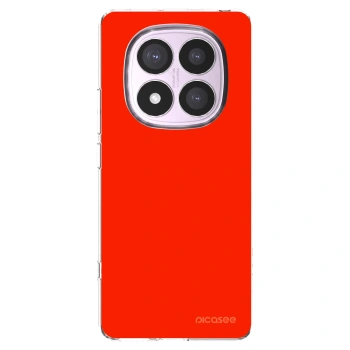Picasee silikónový prehľadný obal pre Xiaomi Redmi Note 14 Pro 5G - Maranello Red