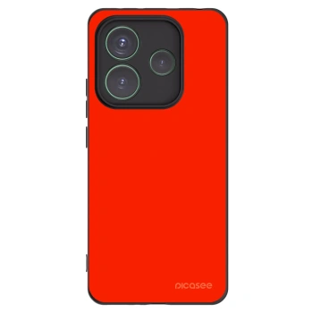 Picasee silikónový čierny obal pre Xiaomi Redmi Note 14 5G - Maranello Red