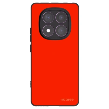 Picasee silikónový čierny obal pre Xiaomi Redmi Note 14 Pro 4G - Maranello Red