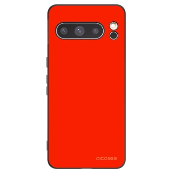 Picasee silikónový čierny obal pre Google Pixel 8 Pro - Maranello Red