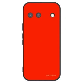 Picasee silikónový čierny obal pre Google Pixel 9 - Maranello Red