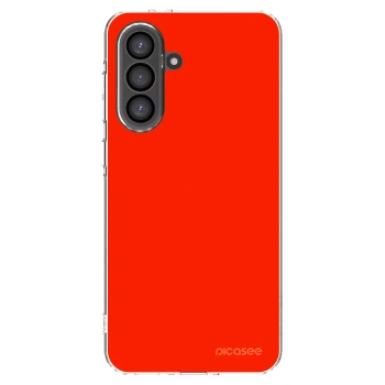 Picasee silikónový prehľadný obal pre Samsung Galaxy A36 5G - Maranello Red