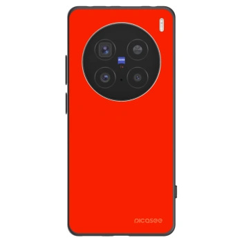 Picasee silikónový čierny obal pre Vivo X200 Pro - Maranello Red