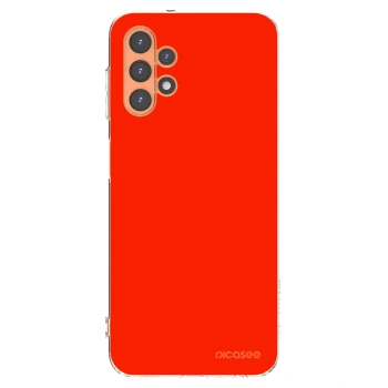 Picasee silikónový prehľadný obal pre Samsung Galaxy A13 5G - Maranello Red