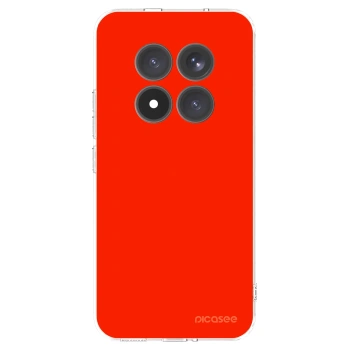 Picasee silikónový prehľadný obal pre Xiaomi Redmi Note 15 Pro+ - Maranello Red