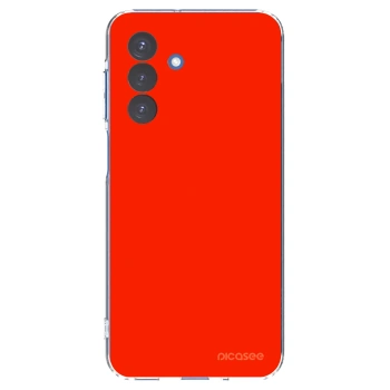 Picasee silikónový prehľadný obal pre Samsung Galaxy A17 5G - Maranello Red