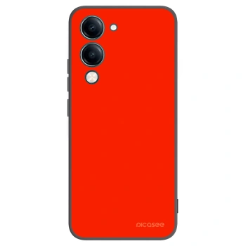 Picasee silikónový čierny obal pre Vivo Y29s 5G - Maranello Red