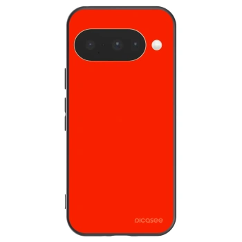 Picasee silikónový čierny obal pre Google Pixel 10 - Maranello Red