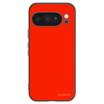 Picasee silikónový čierny obal pre Google Pixel 10 Pro - Maranello Red