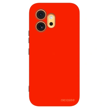 Picasee silikónový čierny obal pre Honor 600 - Maranello Red