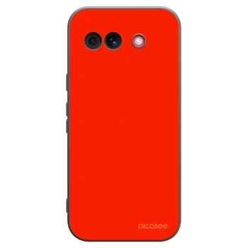 Picasee silikónový čierny obal pre Google Pixel 10a - Maranello Red