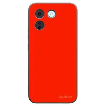 Picasee silikónový čierny obal pre Xiaomi Redmi Note 17 Pro MAX 5G - Maranello Red