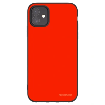 Picasee silikónový čierny obal pre Apple iPhone 11 - Maranello Red