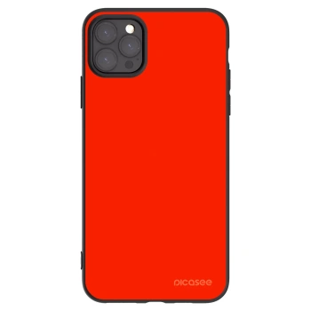 Picasee silikónový čierny obal pre Apple iPhone 11 Pro Max - Maranello Red