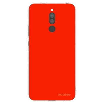 Picasee silikónový prehľadný obal pre Xiaomi Redmi 8 - Maranello Red
