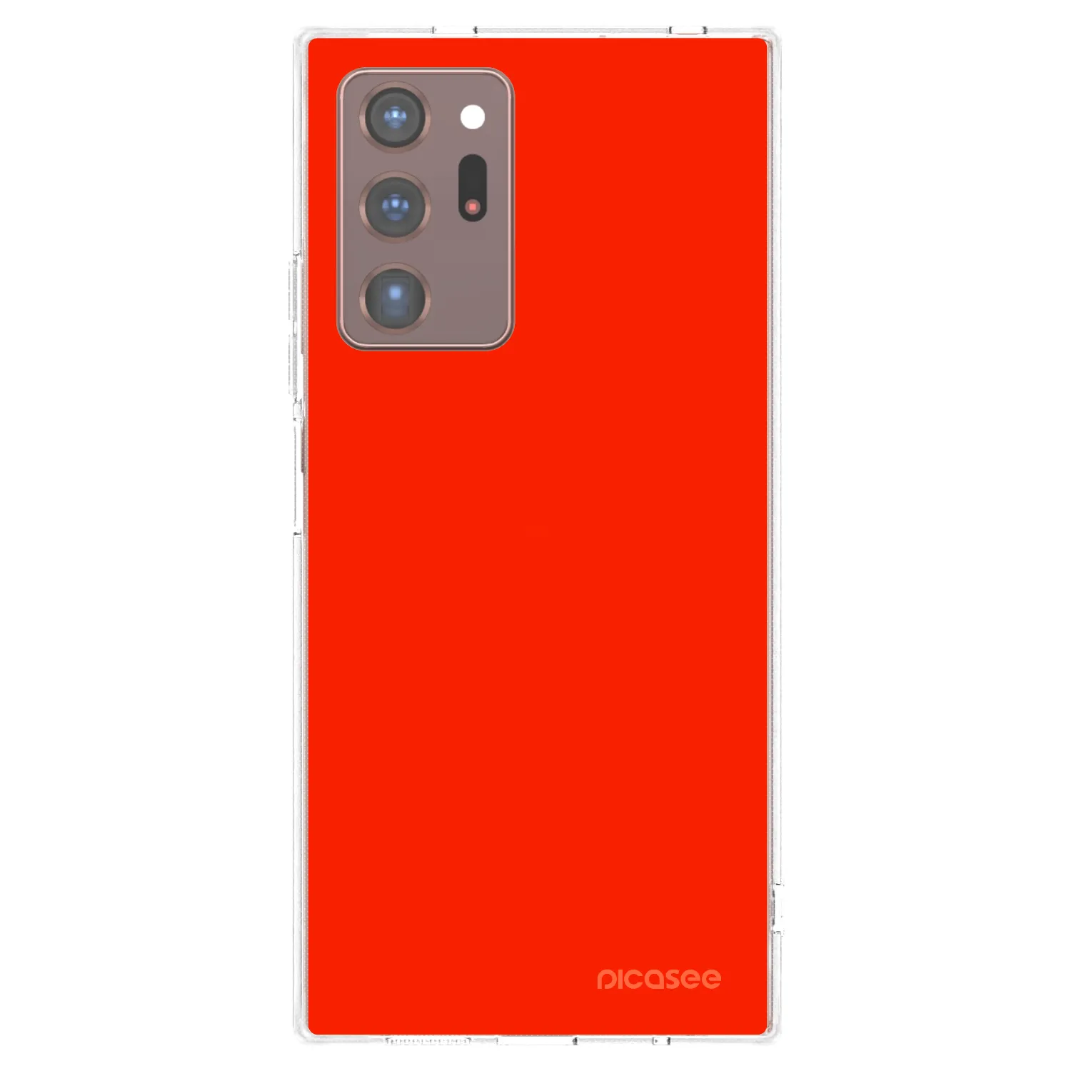 Picasee silikónový prehľadný obal pre Samsung Galaxy Note 20 Ultra - Maranello Red