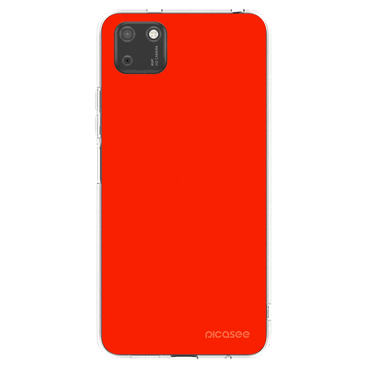 Picasee silikónový prehľadný obal pre Huawei Y5P - Maranello Red
