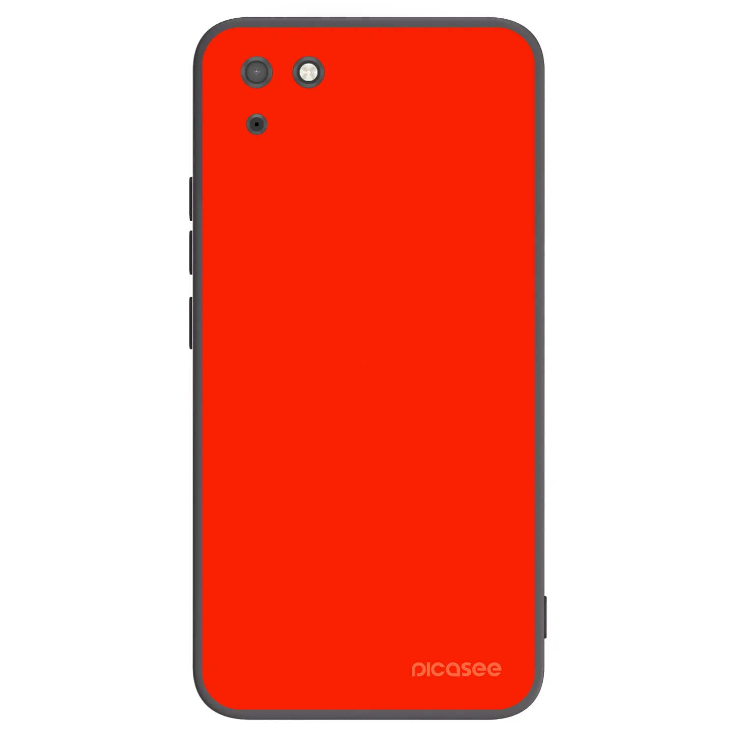 Picasee silikónový čierny obal pre Huawei Y5P - Maranello Red