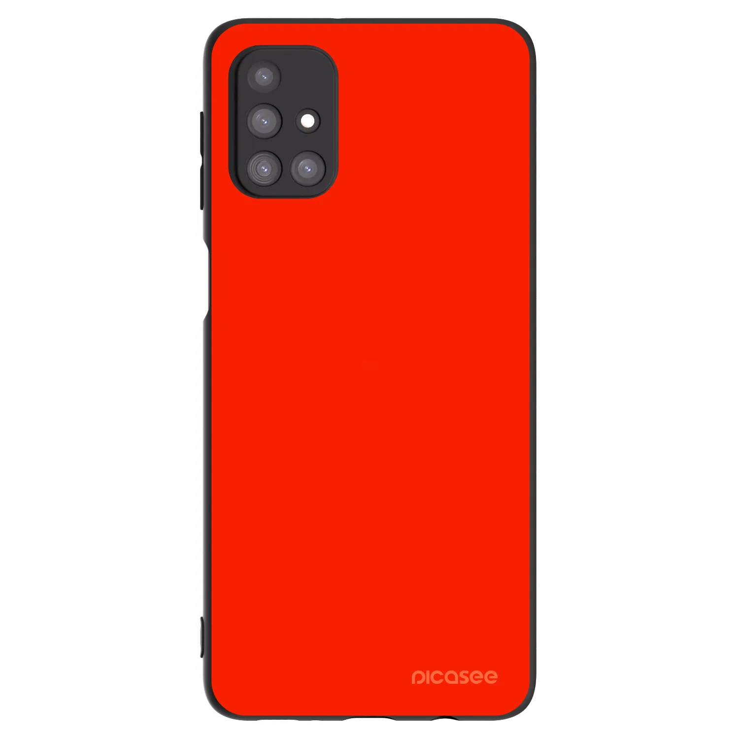 Picasee silikónový čierny obal pre Samsung Galaxy M31s - Maranello Red