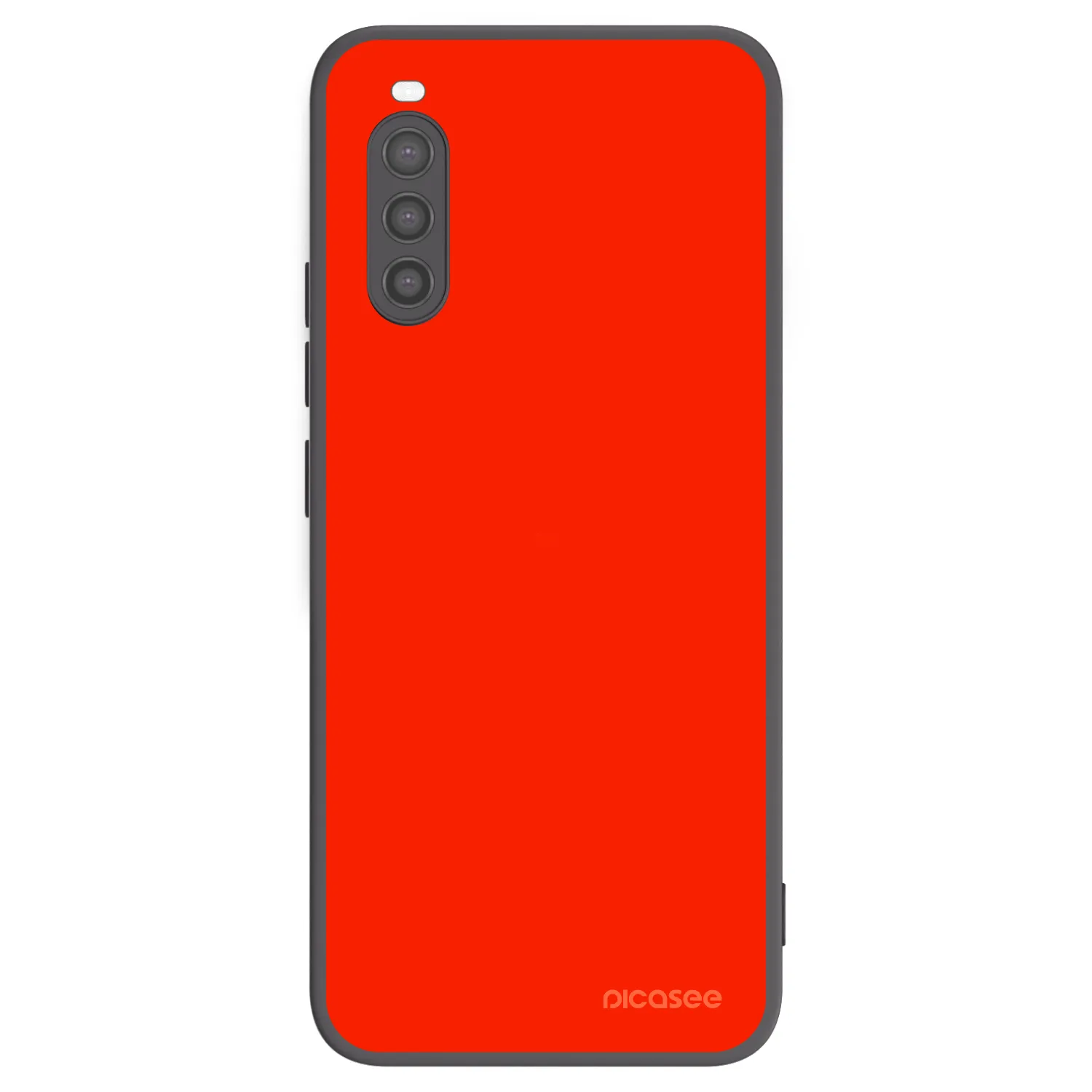 Picasee silikónový čierny obal pre Sony Xperia 10 II - Maranello Red