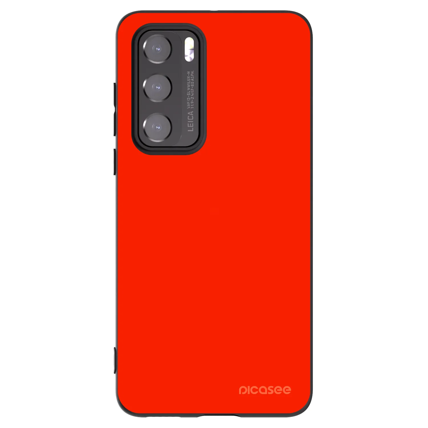Picasee silikónový čierny obal pre Huawei P40 - Maranello Red