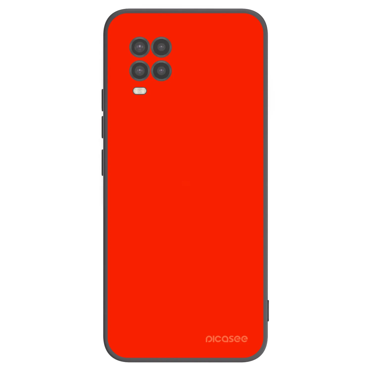 Picasee silikónový čierny obal pre Xiaomi Mi 10 Lite - Maranello Red