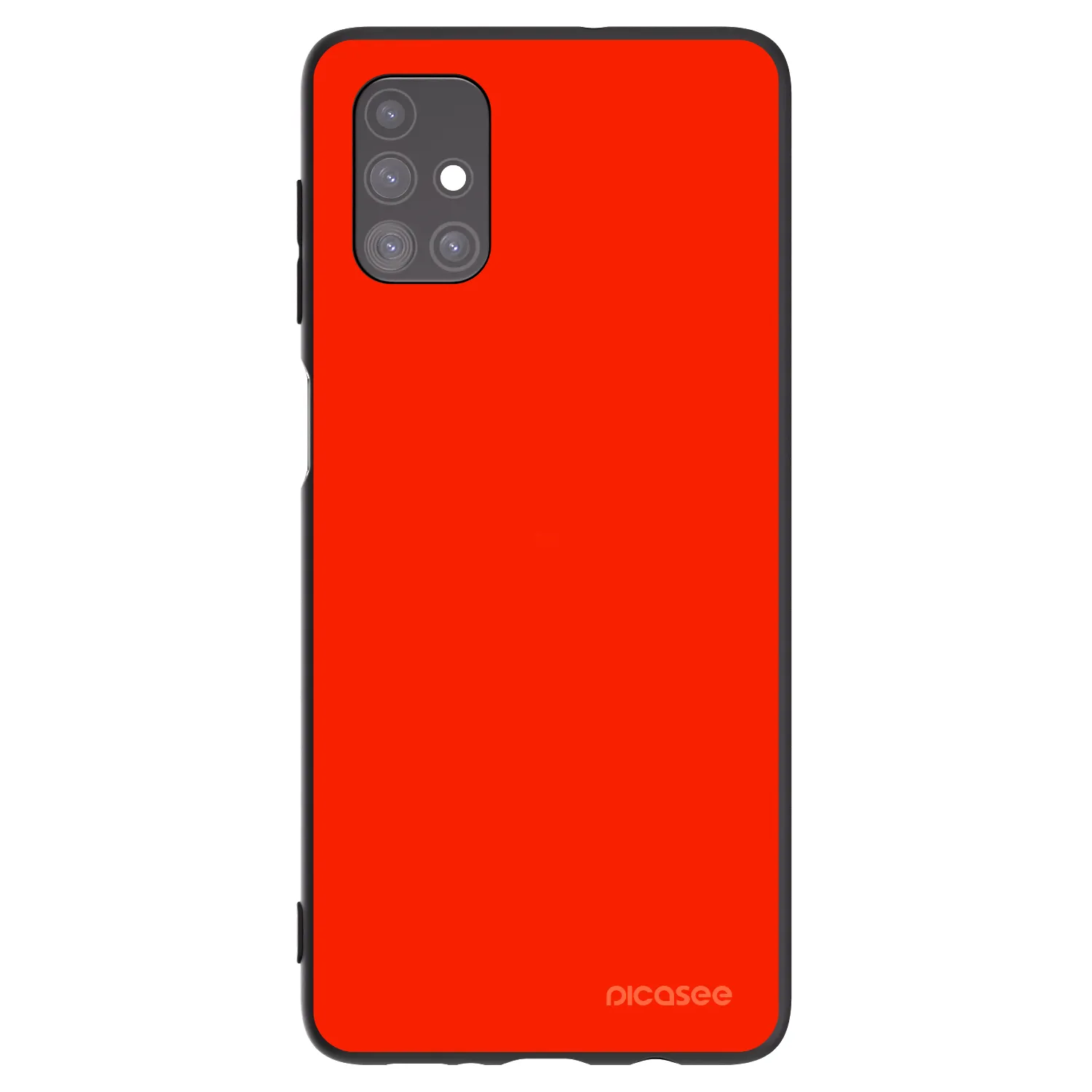 Picasee silikónový čierny obal pre Samsung Galaxy M51 M515F - Maranello Red