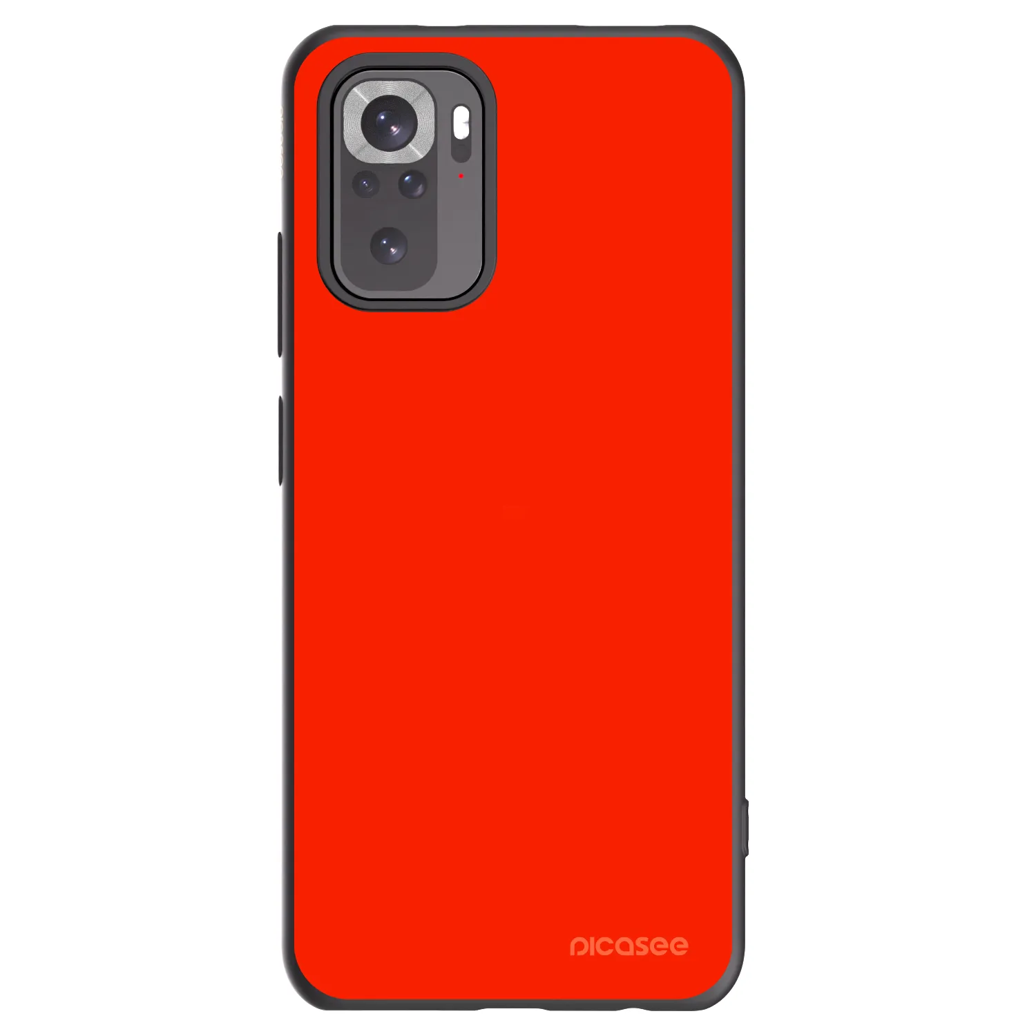 Picasee silikónový čierny obal pre Xiaomi Redmi Note 10S - Maranello Red