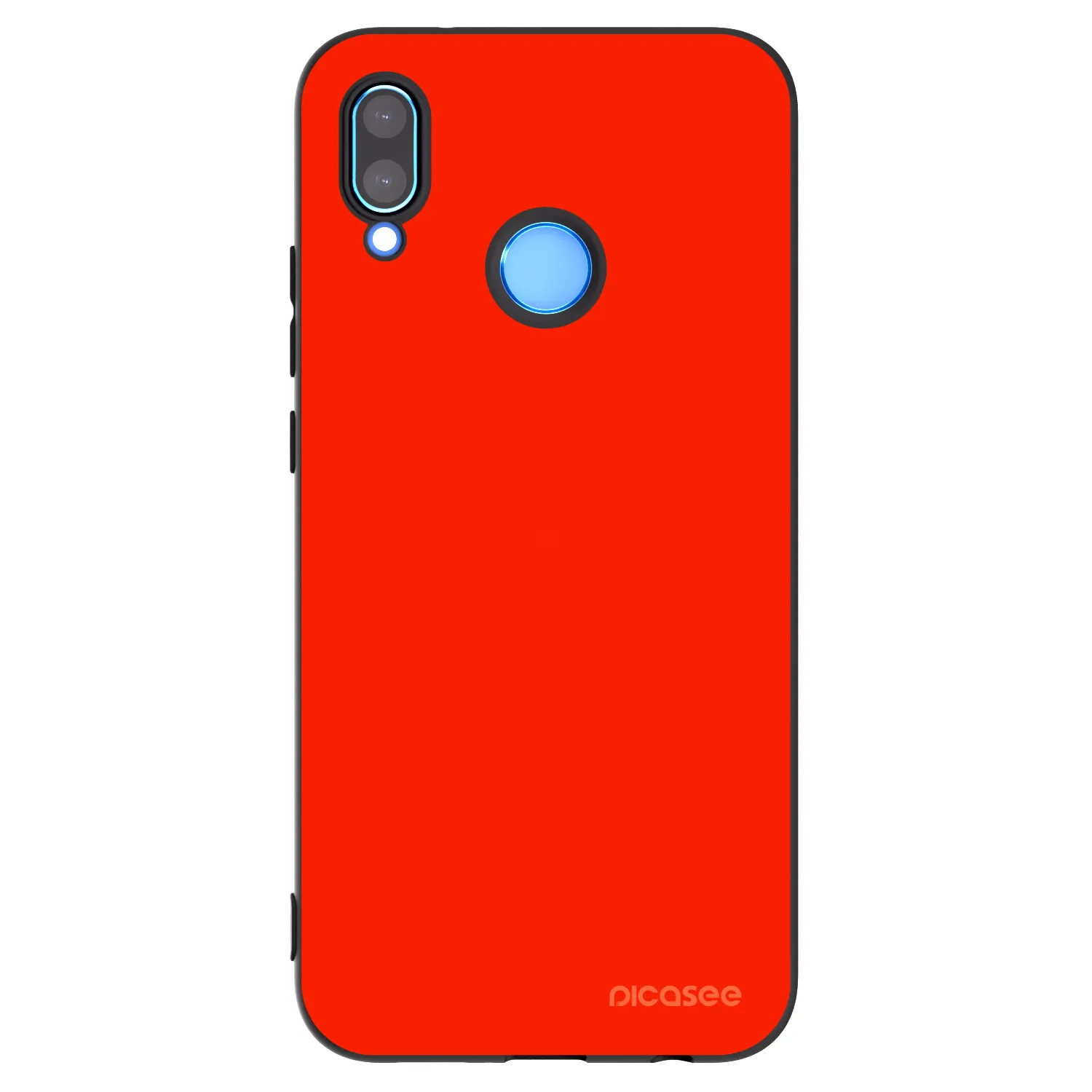 Picasee silikónový čierny obal pre Huawei P20 Lite - Maranello Red