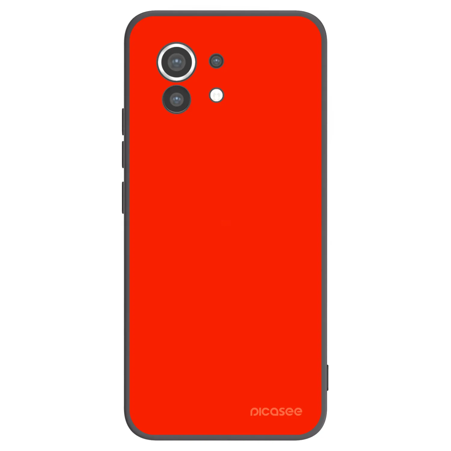 Picasee silikónový čierny obal pre Xiaomi Mi 11 - Maranello Red