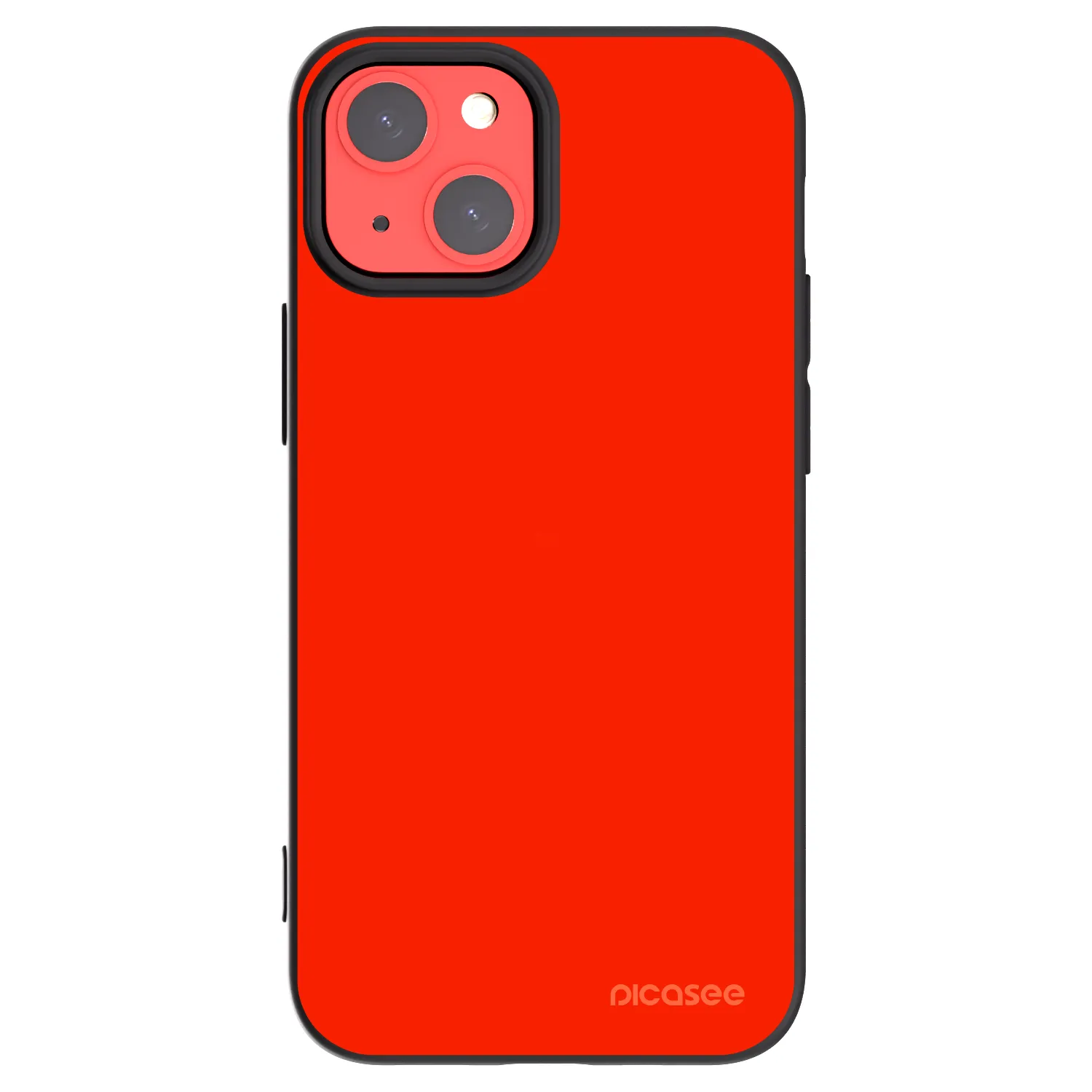 Picasee silikónový čierny obal pre Apple iPhone 13 mini - Maranello Red
