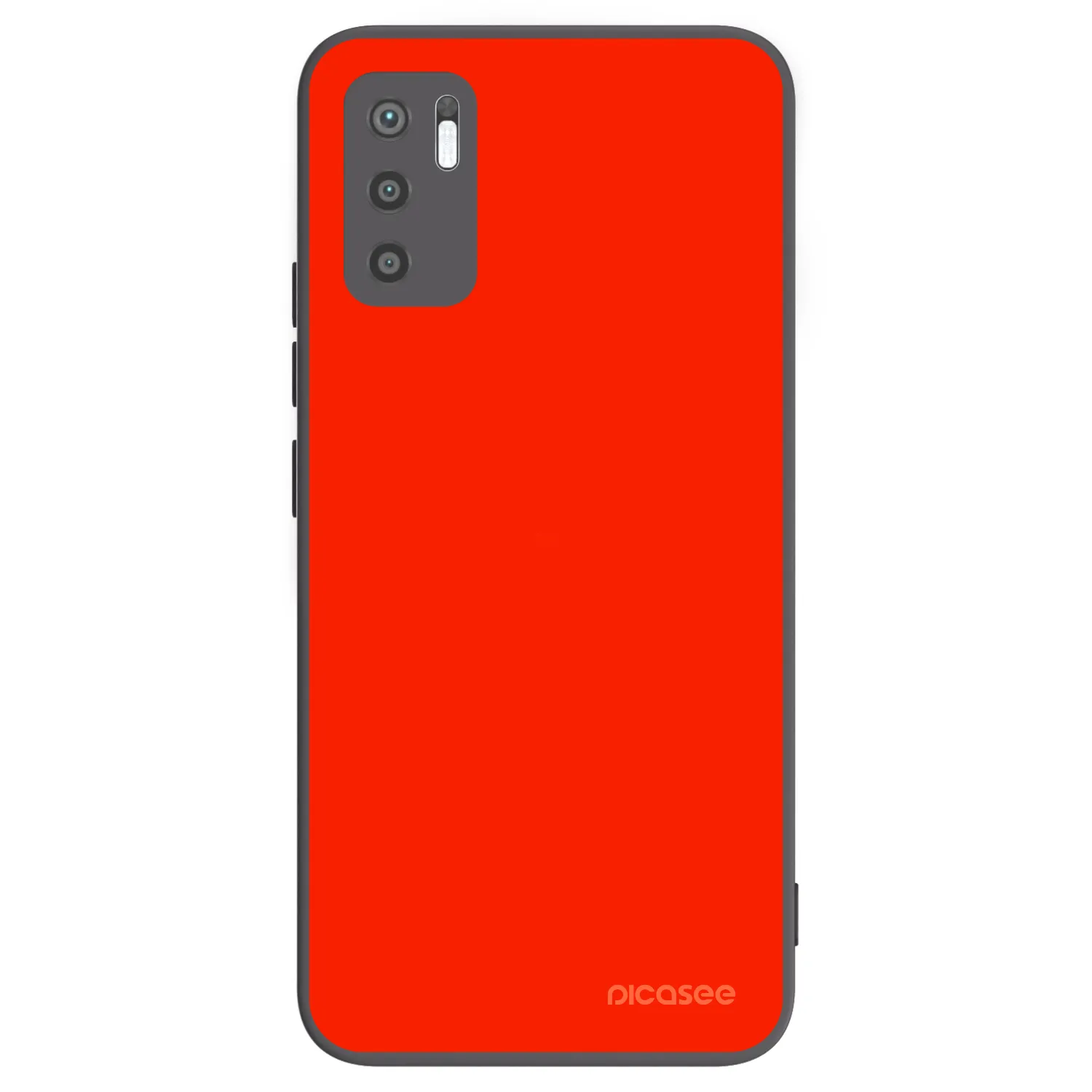 Picasee silikónový čierny obal pre Xiaomi Redmi Note 10 5G - Maranello Red