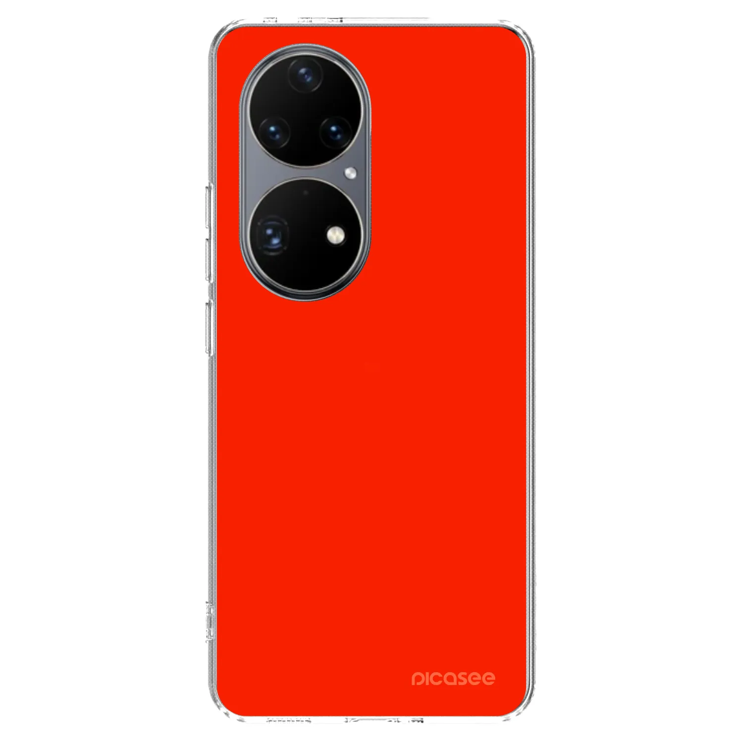 Picasee silikónový prehľadný obal pre Huawei P50 - Maranello Red