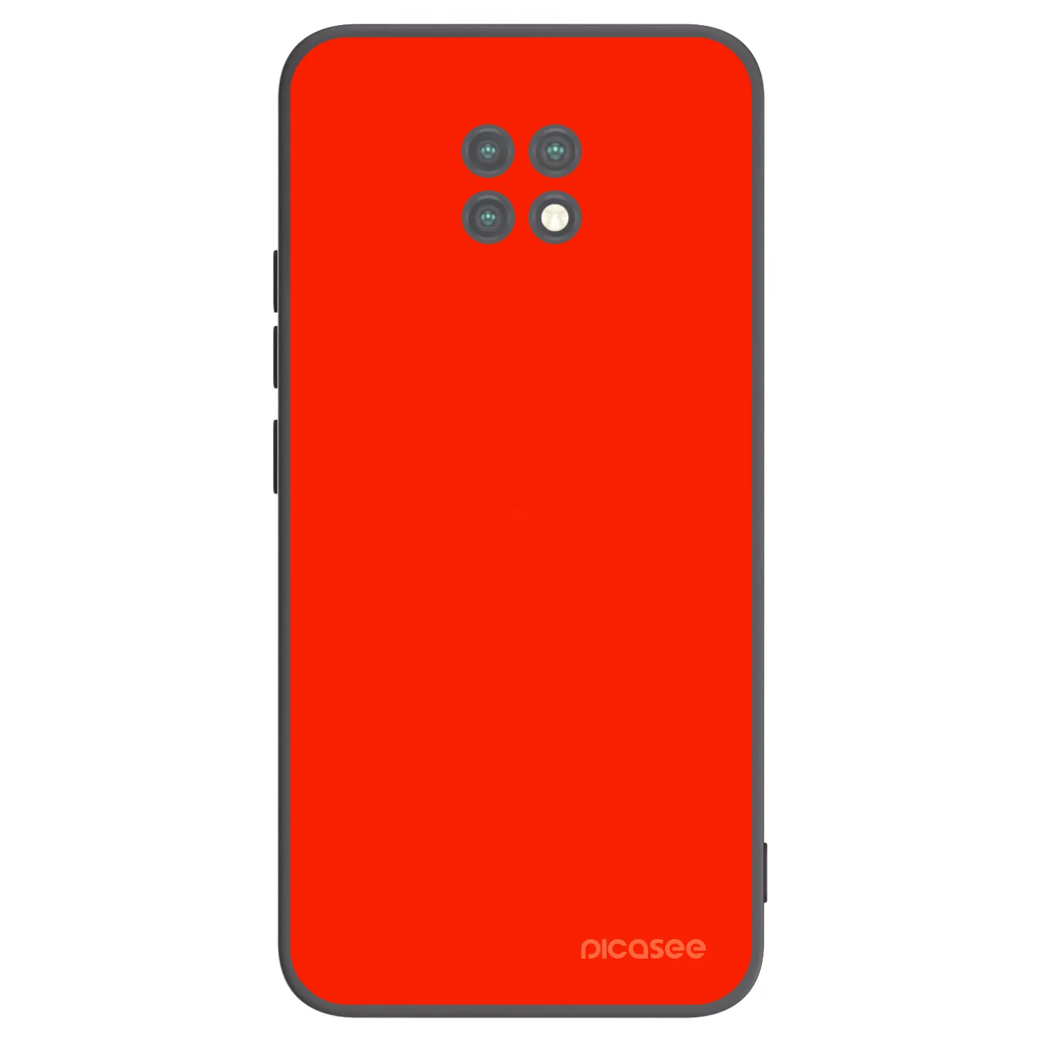 Picasee silikónový čierny obal pre Xiaomi Redmi Note 9T - Maranello Red