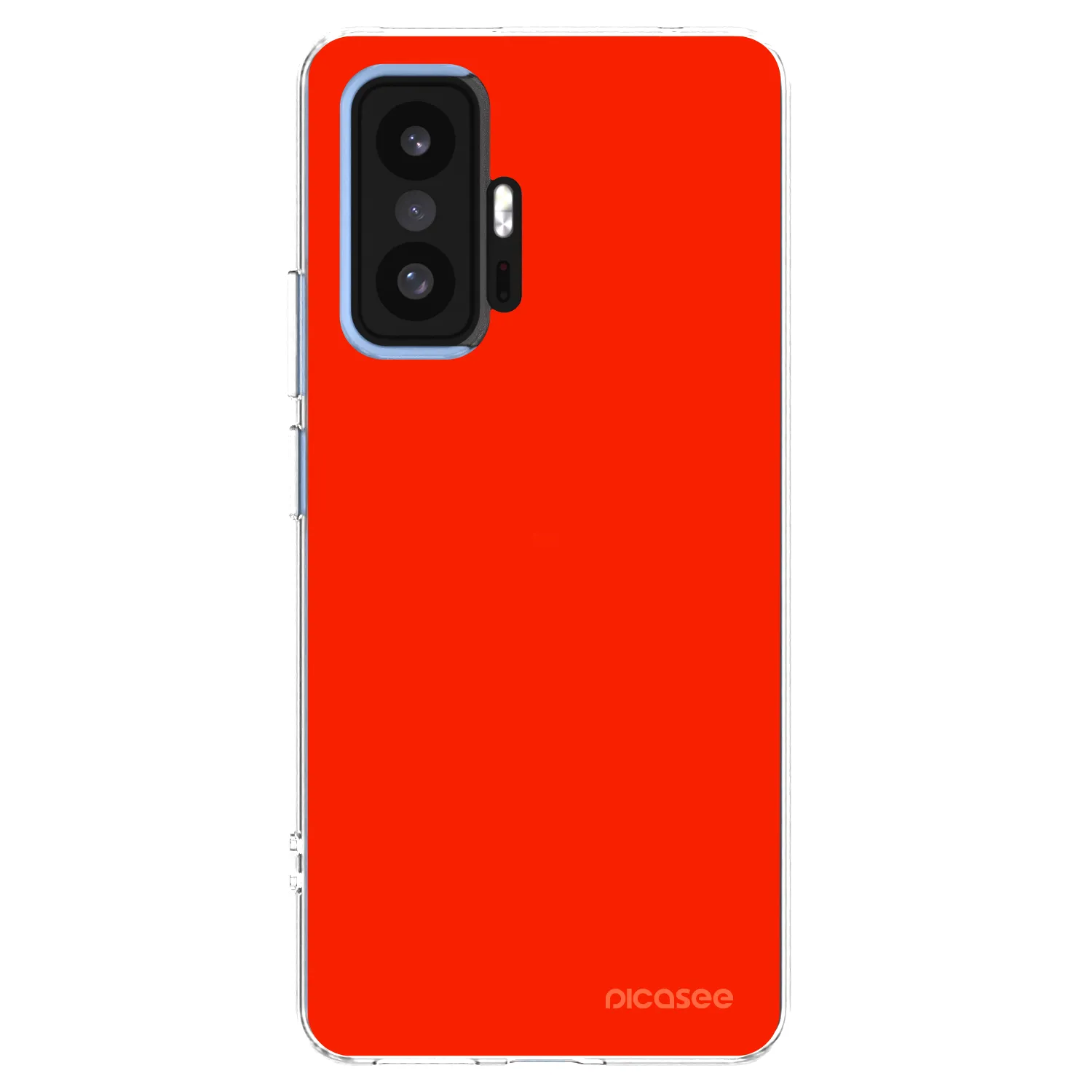 Picasee silikónový prehľadný obal pre Xiaomi 11T - Maranello Red