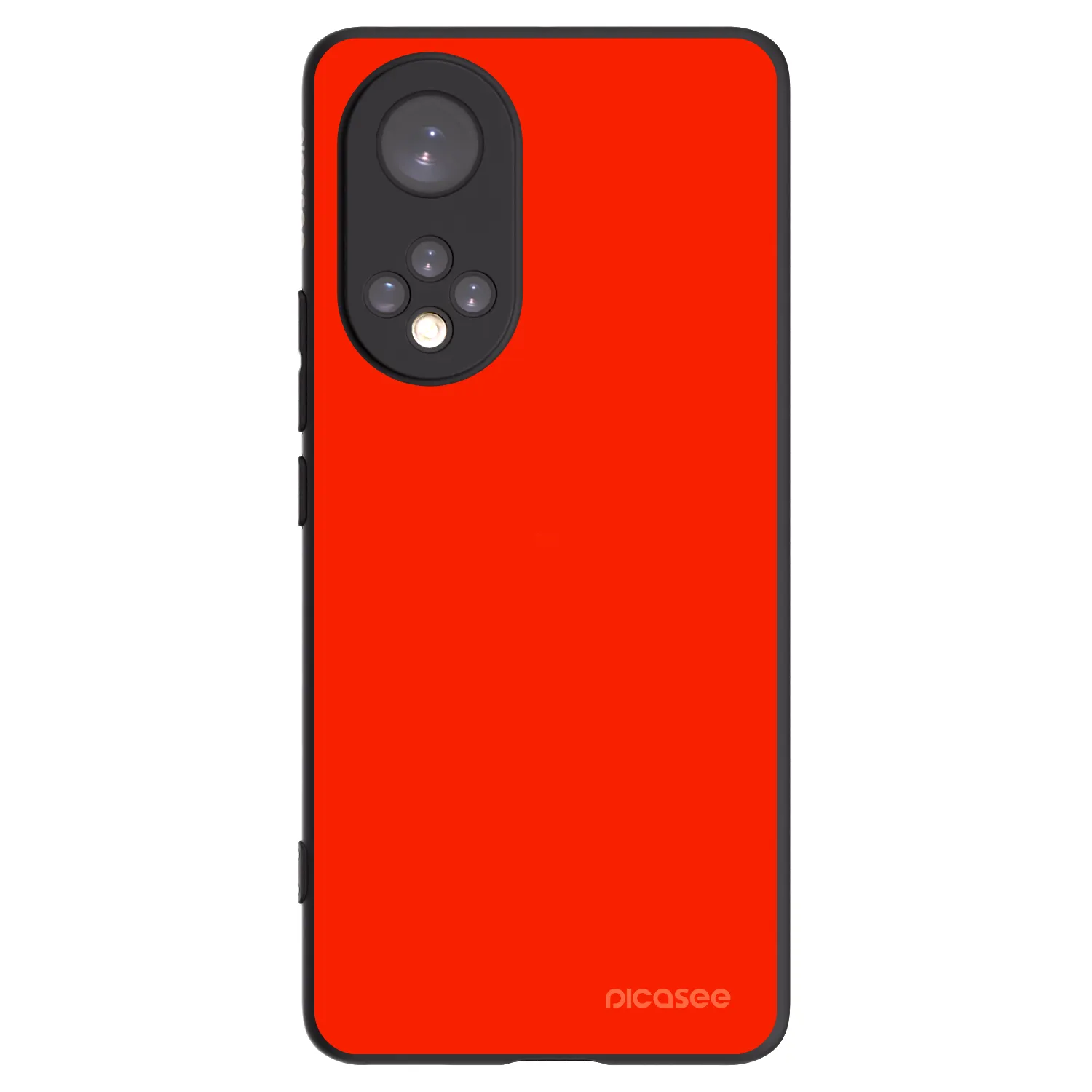 Picasee silikónový čierny obal pre Honor 50 5G - Maranello Red
