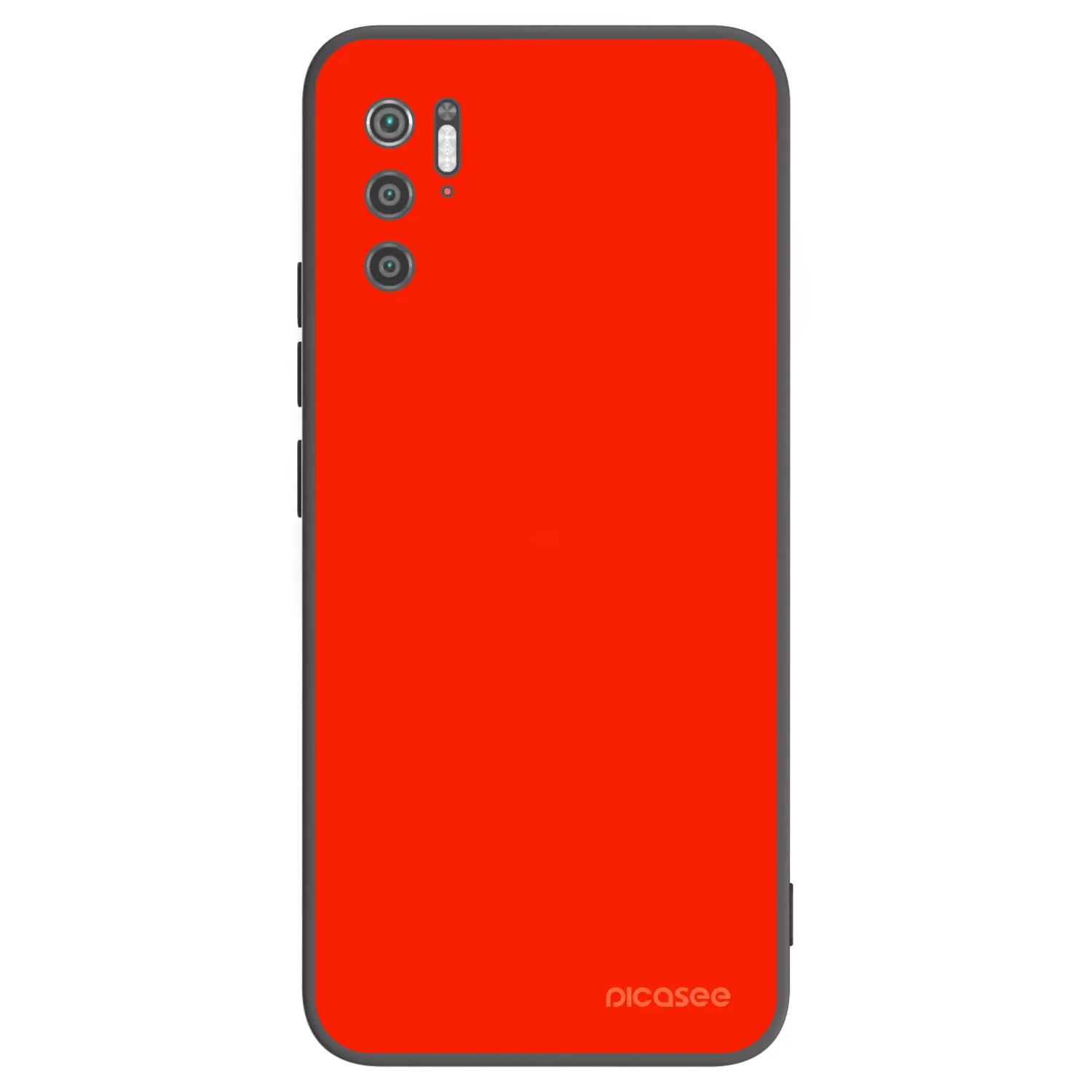 Picasee silikónový čierny obal pre Xiaomi Poco M3 Pro 5G - Maranello Red