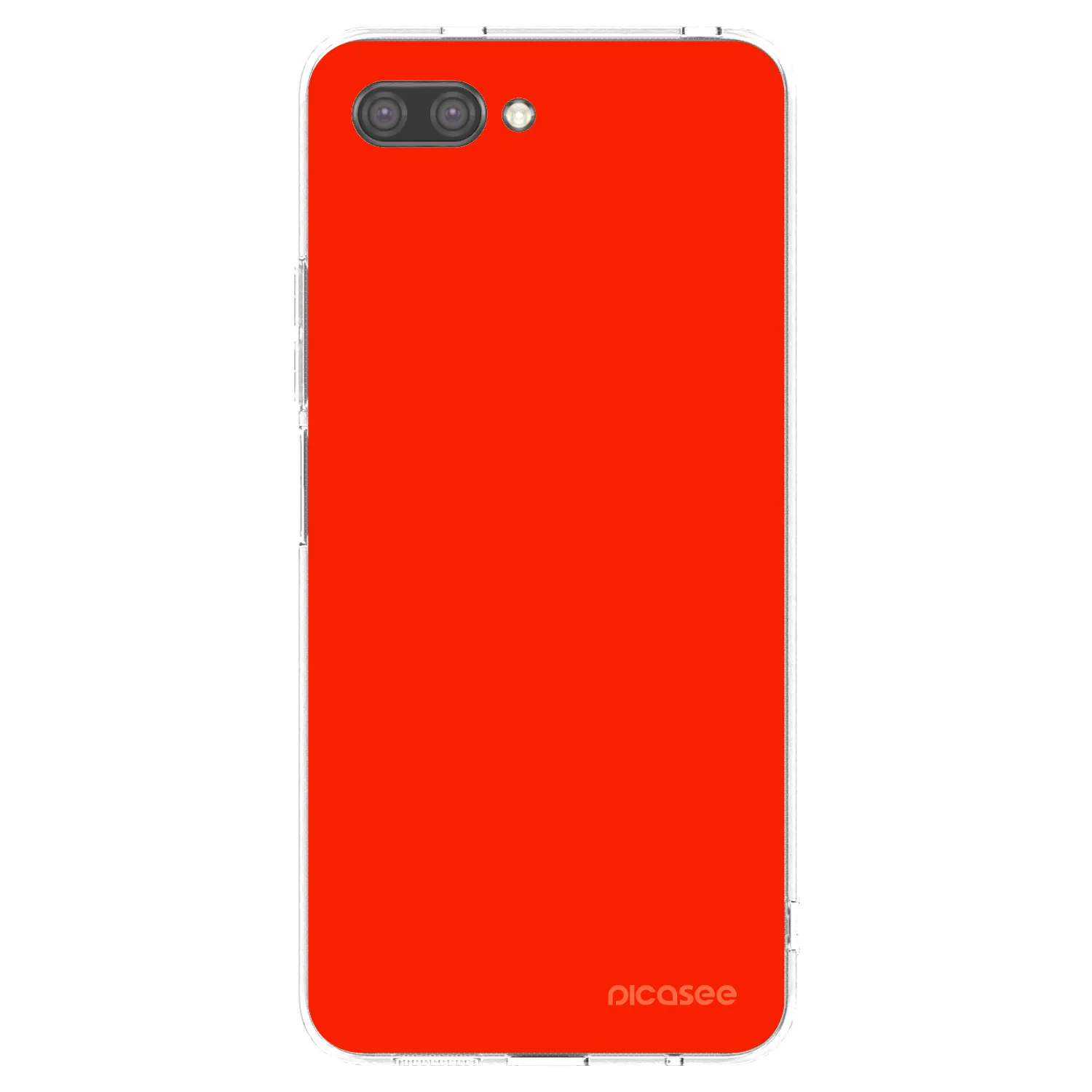 Picasee silikónový prehľadný obal pre Honor 10 - Maranello Red