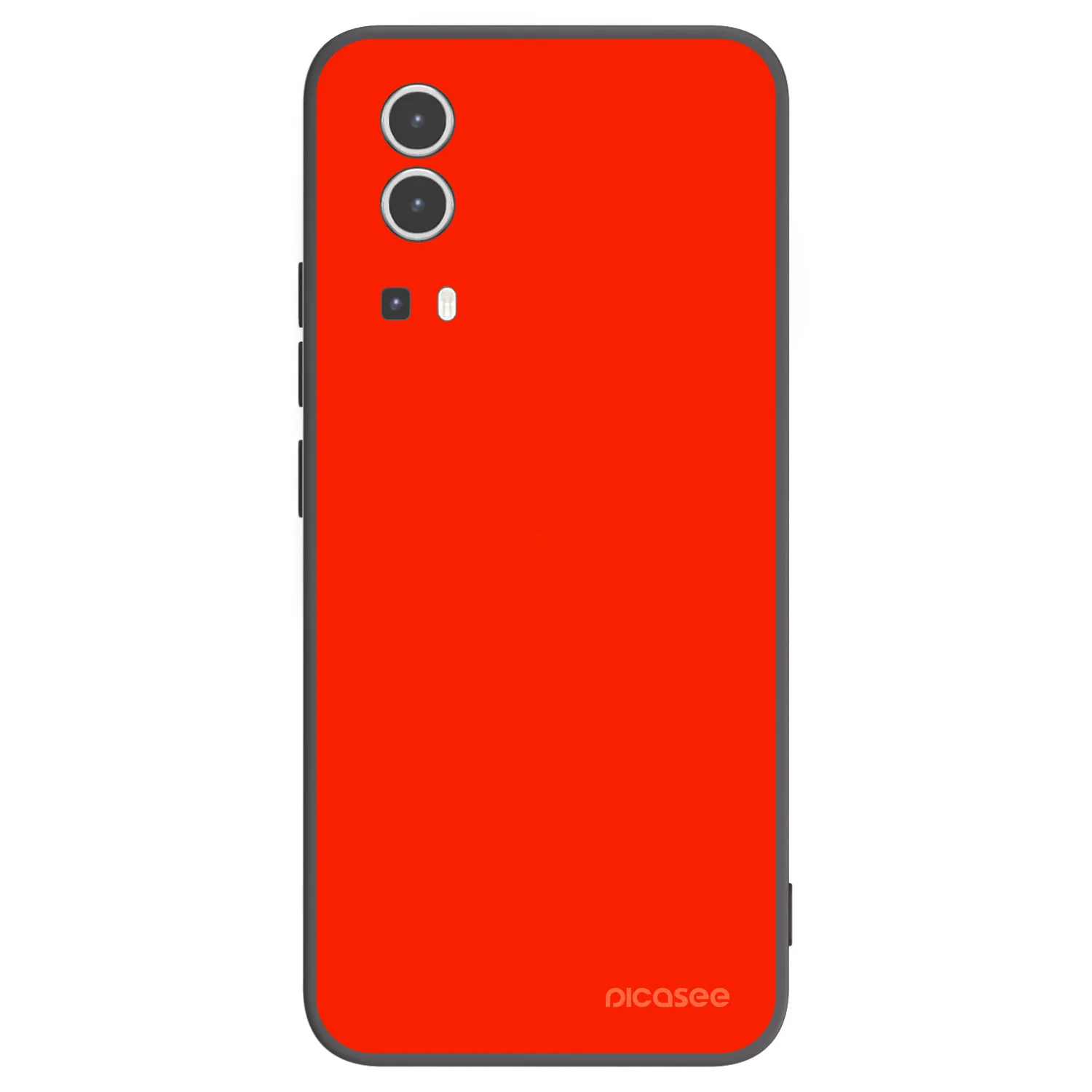 Picasee silikónový čierny obal pre Vivo Y72 5G - Maranello Red