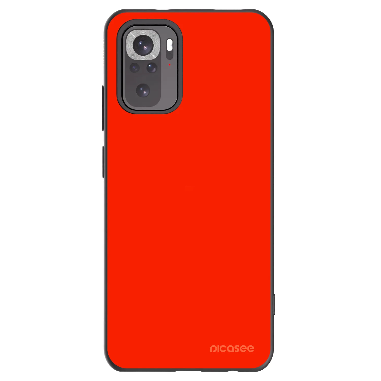 Picasee silikónový čierny obal pre Xiaomi Redmi Note 11S 4G - Maranello Red