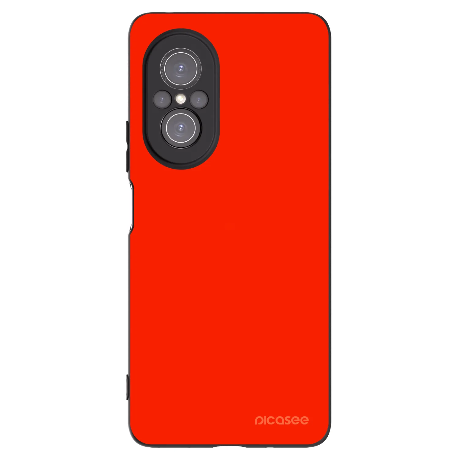 Picasee silikónový čierny obal pre Huawei Nova 9 SE - Maranello Red