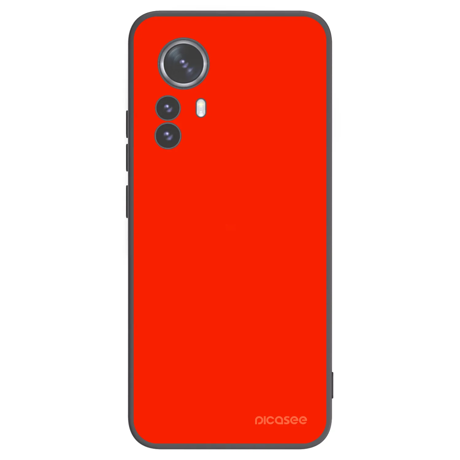 Picasee silikónový čierny obal pre Xiaomi 12 Pro - Maranello Red