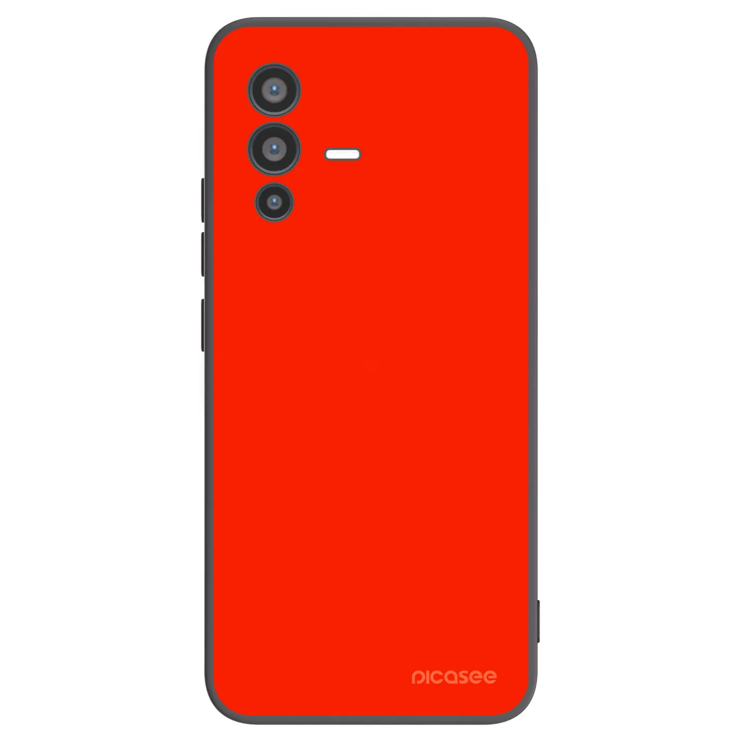Picasee silikónový čierny obal pre Vivo V23 5G - Maranello Red