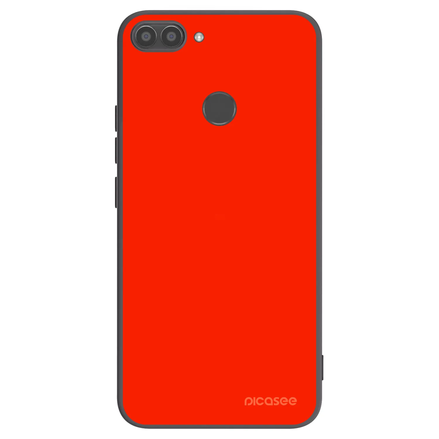 Picasee silikónový čierny obal pre Huawei P Smart - Maranello Red