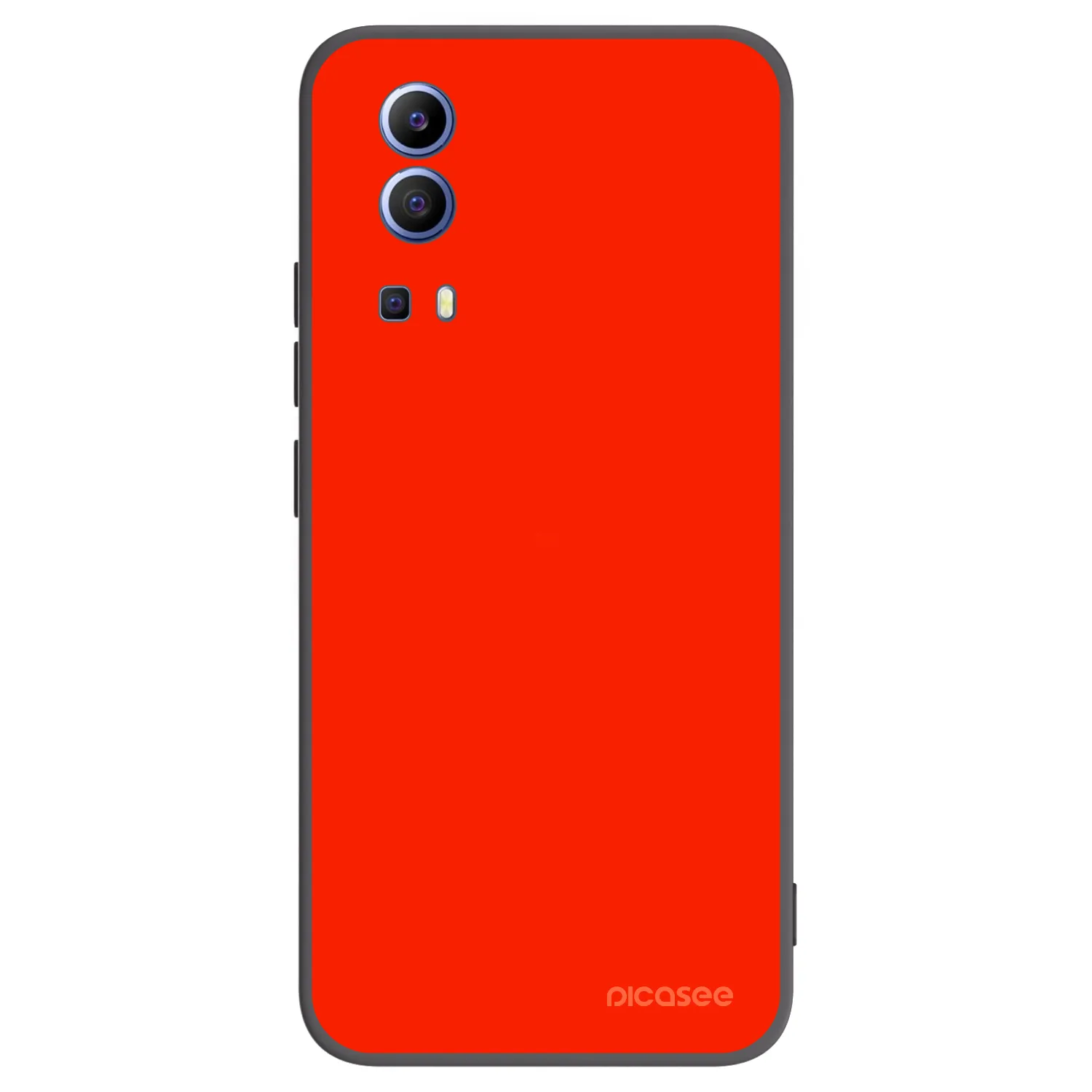 Picasee silikónový čierny obal pre Vivo Y52 5G - Maranello Red