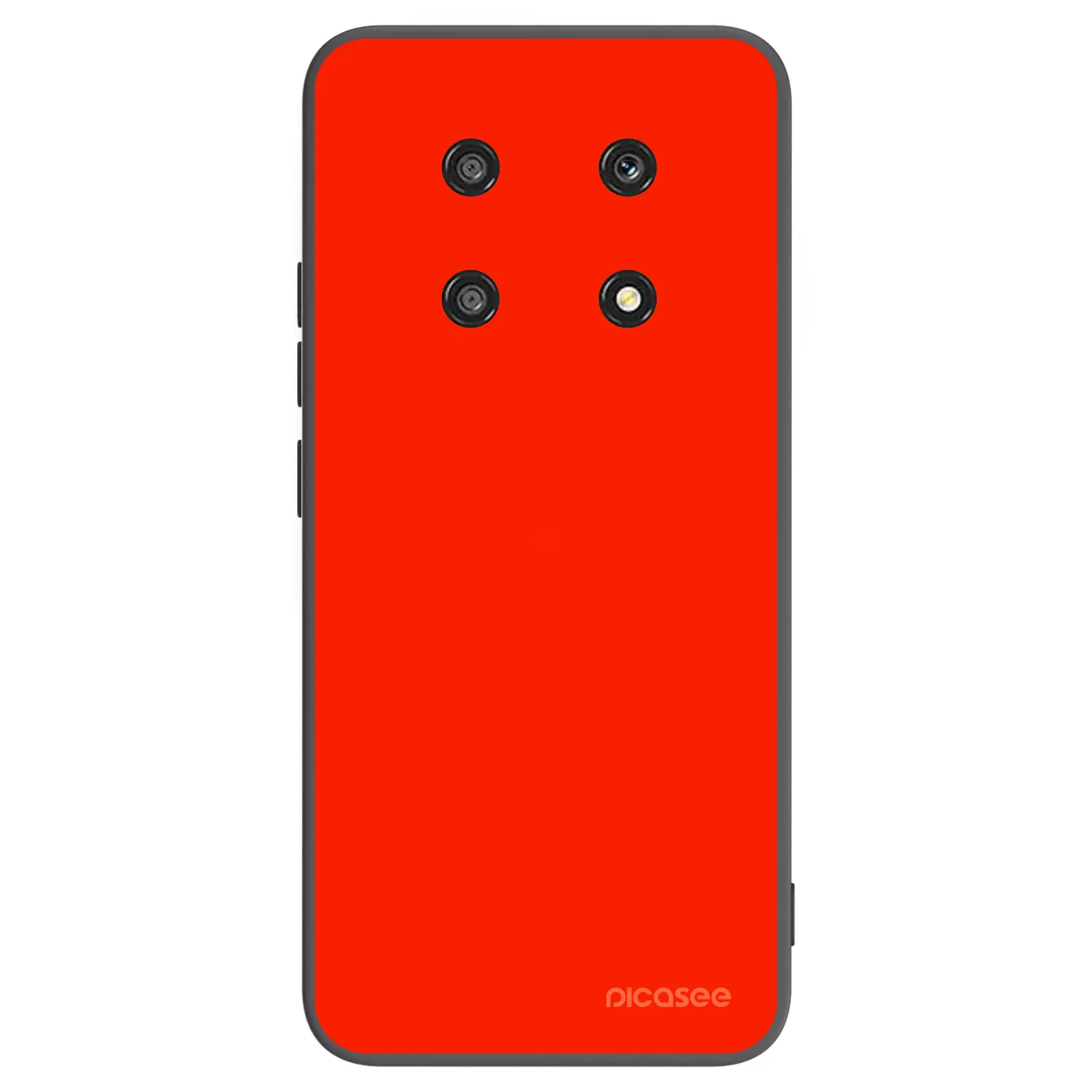 Picasee silikónový čierny obal pre Honor Magic4 Lite 5G - Maranello Red